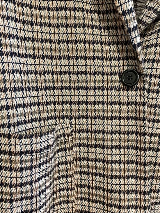 Sanctuary Black & White Knit Houndstooth Blazer - Picture 3 of 5